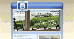 Desktop Screenshot of blueshuttersbeachside.com